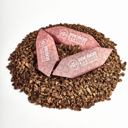 „rokiškio karvutė“ su kakavos branduoliais