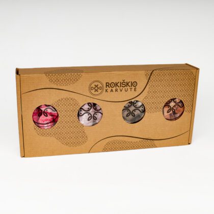 Saldainių rinkinys „Rokiškio karvutė – NAUJI atradimai”