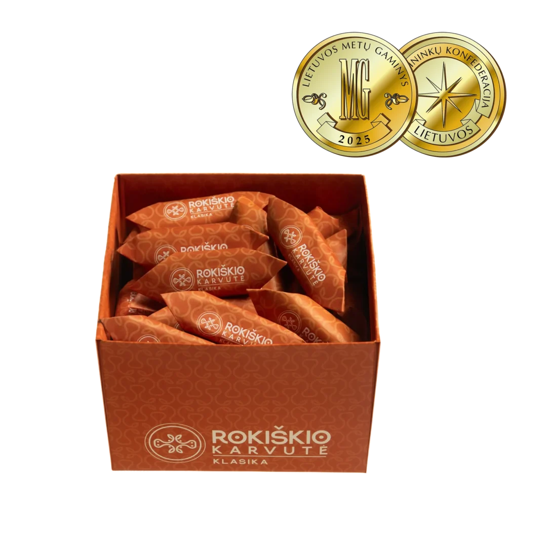 „rokiškio karvutė“ klasika dėžutėje 720 g
