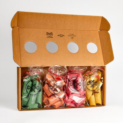 kalėdinis saldainių rinkinys „rokiškio karvutė atradimai”