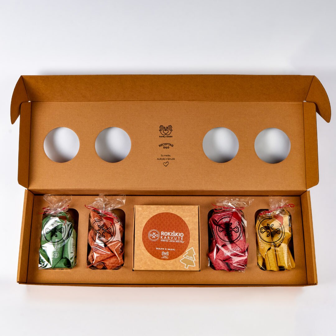 kalėdinė „rokiškio karvutė“ skonių kolekcija, 1400g