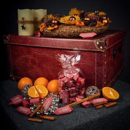 “rokiškio karvutė su cinamonu ir apelsinų žievelėmis”