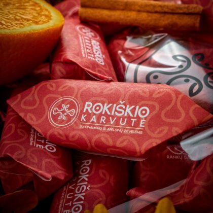 “rokiškio karvutė su cinamonu ir apelsinų žievelėmis” (riboto kiekio)