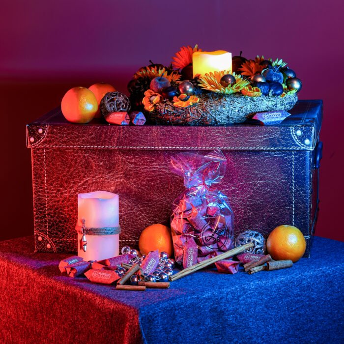 “rokiškio karvutė su cinamonu ir apelsinų žievelėmis”