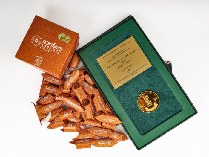 „rokiškio karvutė“ klasika dėžutėje