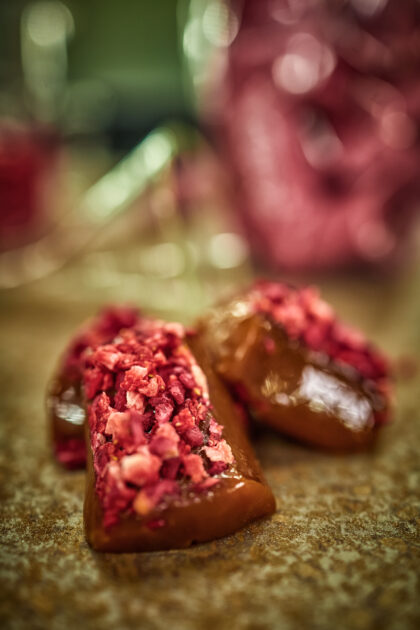 „rokiškio karvutė su liofilizuotomis uogomis“